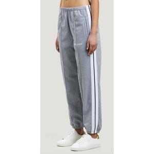 Palm Angels Glittery Striped Logo Track Pants